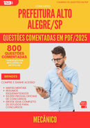 800 Questões Comentadas para Concurso Mecanico Alto da Prefeitura Alegre Sp 2025 - 800 Questões