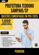 1000 Questões Comentadas para Concurso Pedreiro Teodoro da Prefeitura Sampaio Sp 2025 - 1000 Questões