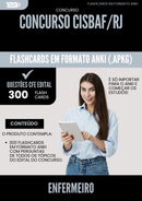 Flashcards para Concurso Apostila Enfermeiro Cisbaf Rj 2025 - 300 Flashcards de Acordo com Edital