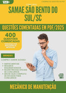 1000 Questões Comentadas para Concurso Analista De Saneamento Samae da Prefeitura Sao Bento Do Sul Sc 2025 - 400 Questões