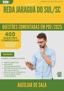 1000 Questões Comentadas para Concurso Agente De Alimentacao Reda da Prefeitura Jaragua Do Sul Sc 2025 - 400 Questões