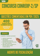 1000 Questões Comentadas para Concurso Agente De Fiscalizacao Conrerp 2 Sp 2025 - 400 Questões
