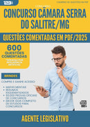 1000 Questões Comentadas para Concurso Agente Legislativo Camara Serra Do da Prefeitura Salitre Mg 2025 - 600 Questões