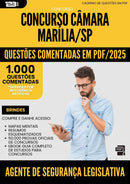 1000 Questões Comentadas para Concurso Agente De Seguranca Legislativa Camara da Prefeitura Marilia Sp 2025 - 1000 Questões
