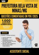 1000 Questões Comentadas para Concurso Assistente Social da Prefeitura Bela Vista De Minas Mg 2025 - 1000 Questões