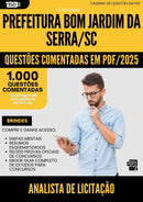 1000 Questões Comentadas para Concurso Analista De Licitacao da Prefeitura Bom Jardim Da Serra Sc 2025 - 1000 Questões