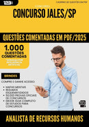 1000 Questões Comentadas para Concurso Analista De Recursos Humanos da Prefeitura Jales Sp 2025 - 1000 Questões