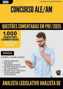 1000 Questões Comentadas para Concurso Analista Legislativo Analista De Redes Ale Am 2025 - 1000 Questões