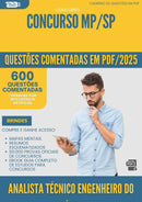 1000 Questões Comentadas para Concurso Analista Tecnico Engenheiro Do Trafego Mp Sp 2025 - 600 Questões