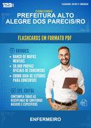 Flashcards em PDF · Prefeitura Alto Alegre dos Parecis/RO - Enfermeiro - 600 Flashcards | Aprova Digital