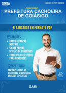 Flashcards em PDF · Prefeitura Cachoeira de Goiás/GO - Gari - 600 Flashcards | Aprova Digital