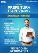 Flashcards em PDF · Prefeitura Itapeva/MG - Técnico Em Informática - 1000 Flashcards | Aprova Digital
