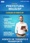 Flashcards em PDF para o Concurso Prefeitura Mauá/SP para Agente de Trânsito E Transporte - 1000 Flashcards