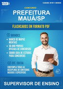 Flashcards em PDF para o Concurso Prefeitura Mauá/SP para Supervisor de Ensino - 1000 Flashcards