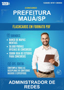 Flashcards em PDF para o Concurso Prefeitura Mauá/SP para Administrador de Redes - 1000 Flashcards