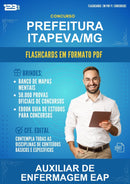 Flashcards em PDF para o Concurso Prefeitura Itapeva/MG para Auxiliar de Enfermagem Eap - 2000 Flashcards