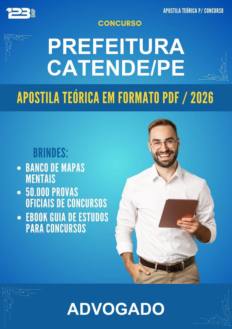 Apostila Teórica para o Concurso Prefeitura Catende/PE para Advogado