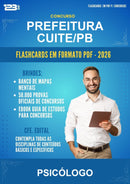 Flashcards em PDF · Prefeitura Cuite/PB - Psicólogo - 1000 Flashcards | Aprova Digital