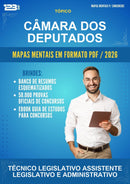 Mapas Mentais · Câmara dos Deputados - Técnico Legislativo Assistente Legislativo E Administrativo | Aprova Digital