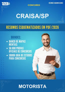 Resumos Esquematizados para o Concurso Craisa/SP para Motorista