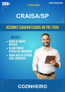 Resumos Esquematizados para o Concurso Craisa/SP para Cozinheiro