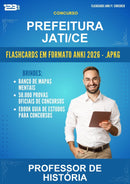 Flashcards Anki para o Concurso Prefeitura Jati/CE para Professor de História - 400 Flashcards