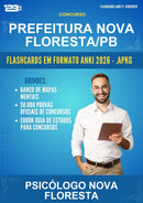 Flashcards Anki para o Concurso Prefeitura Nova Floresta/PB para Psicólogo Nova Floresta - 400 Flashcards