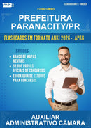 Flashcards Anki para o Concurso Prefeitura Paranacity/PR para Auxiliar Administrativo Câmara - 400 Flashcards
