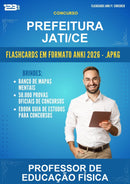 Flashcards Anki para o Concurso Prefeitura Jati/CE para Professor de Educação Física - 600 Flashcards