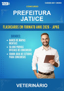 Flashcards Anki para o Concurso Prefeitura Jati/CE para Veterinário - 600 Flashcards