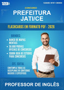 Flashcards em PDF para o Concurso Prefeitura Jati/CE para Professor de Inglês - 400 Flashcards