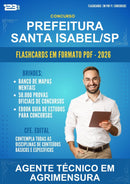 Flashcards em PDF para o Concurso Prefeitura Santa Isabel/SP para Agente Técnico Em Agrimensura - 400 Flashcards