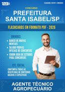Flashcards em PDF para o Concurso Prefeitura Santa Isabel/SP para Agente Técnico Agropecuário - 400 Flashcards