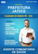 Flashcards em PDF para o Concurso Prefeitura Jati/CE para Agente Comunitário de Saúde - 600 Flashcards