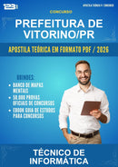 Apostila Teórica para o Concurso Prefeitura de Vitorino/PR para Técnico de Informática