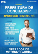 Mapas Mentais para o Concurso Prefeitura de Conchas/SP para Operador de Motoniveladora