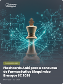 Flashcards Anki para o concurso de Farmacêutico Bioquímico Brusque SC 2026 - 2.000 Flashcards | Aprova Digital