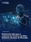 Flashcards Anki para o concurso de Técnico em Meio Ambiente Santana de Parnaíba SP 2026 - 2.000 Flashcards