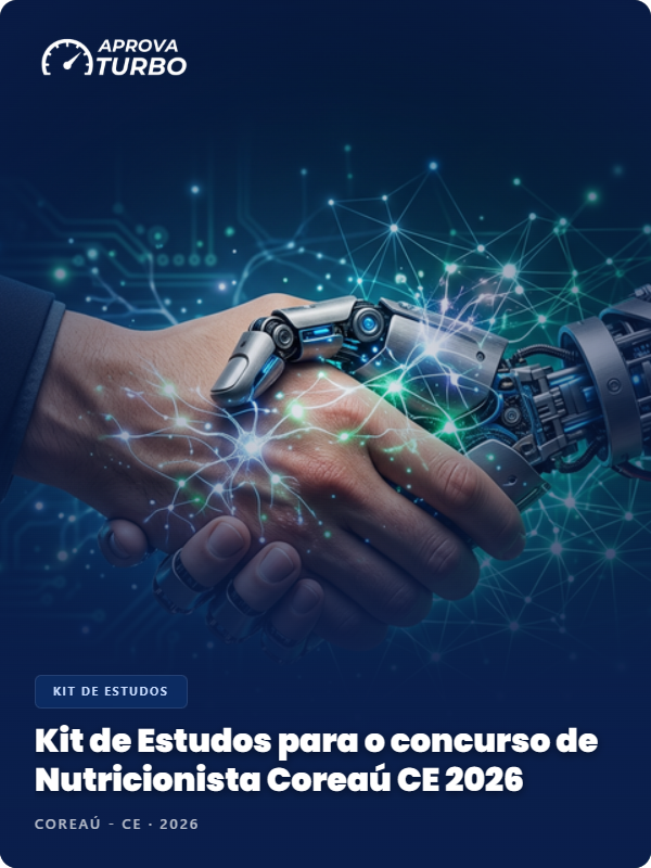 Kit de Estudos para o concurso de Nutricionista Coreaú CE 2026