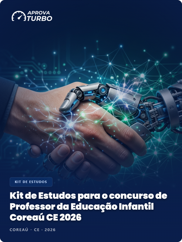 Kit de Estudos para o concurso de Professor da Educação Infantil Coreaú CE 2026
