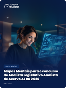Mapas Mentais para o concurso de Analista Legislativo Analista de Acervo AL RR 2026