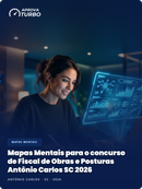 Mapas Mentais para o concurso de Fiscal de Obras e Posturas Antônio Carlos SC 2026